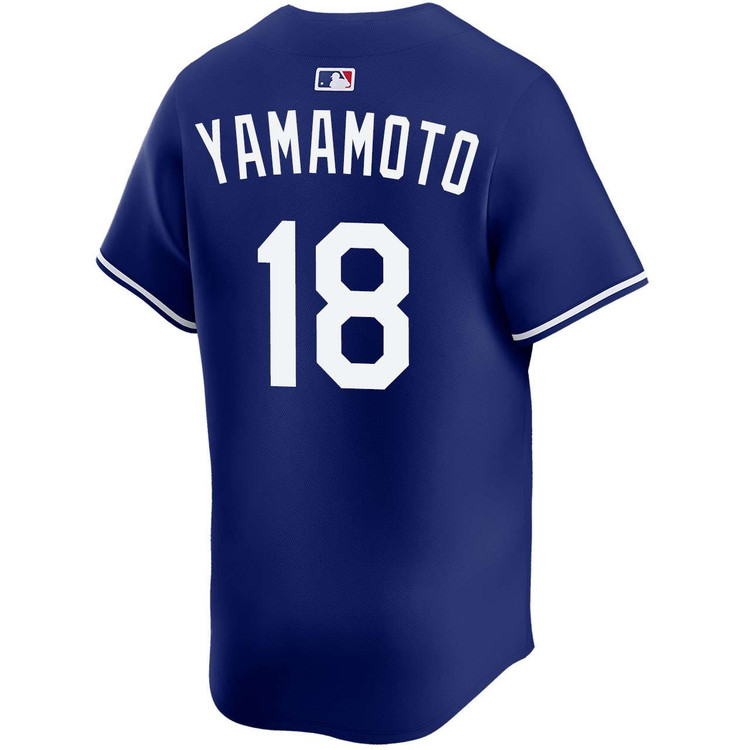 Yoshinobu Yamamoto Los Angeles Dodgers Alternate Royal Limited 2025 World Series Jersey