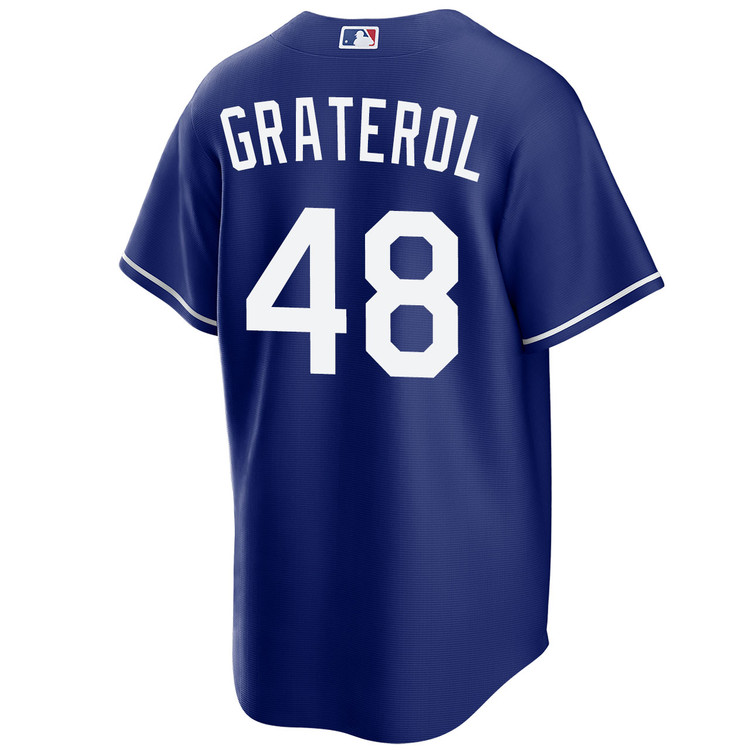 Brusdar Graterol Los Angeles Dodgers Royal 2025 Alternate World Series Jersey