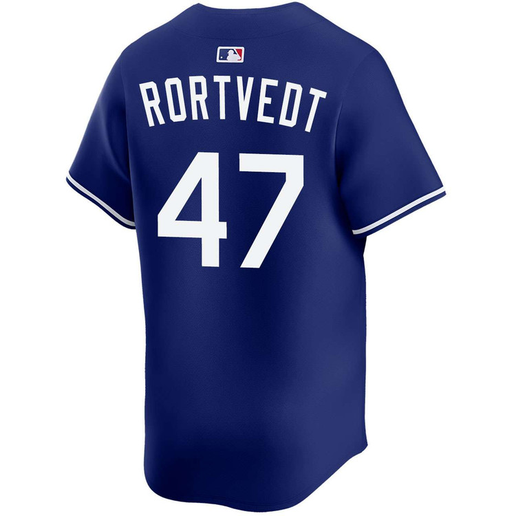 Ben Rortvedt Los Angeles Dodgers Alternate Royal Limited 2025 World Series Jersey