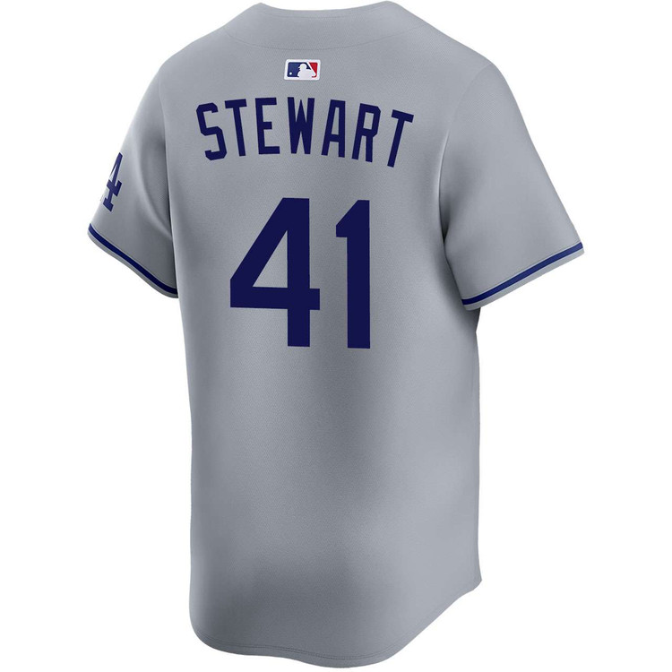Brock Stewart Los Angeles Dodgers Road Limited 2025 World Series Jersey