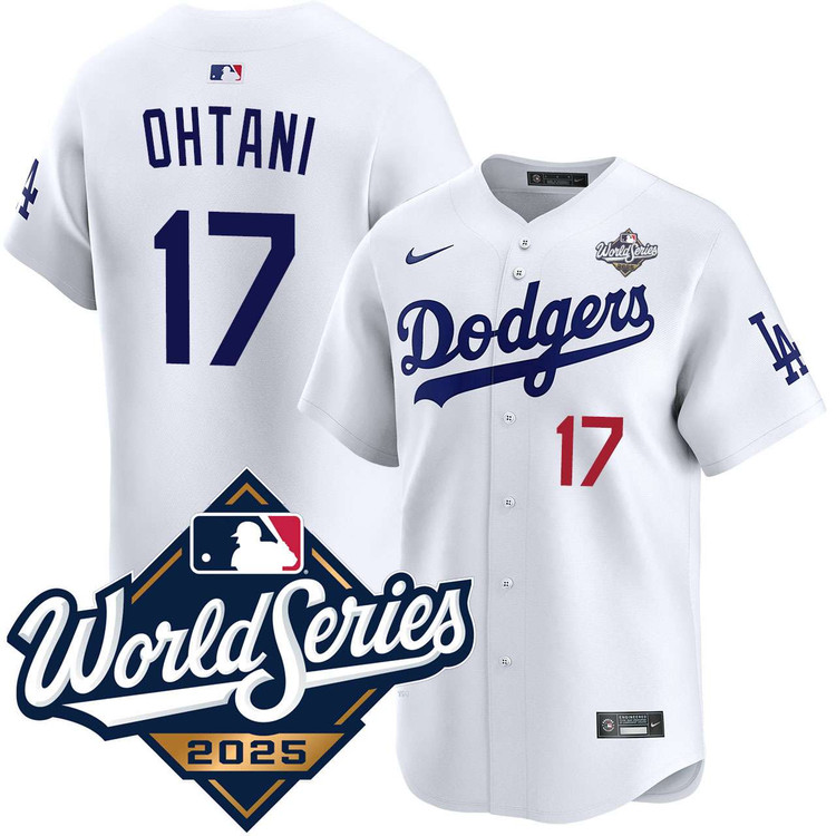 Shohei Ohtani Los Angeles Dodgers Home Limited 2025 World Series Jersey