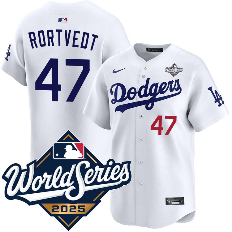 Ben Rortvedt Los Angeles Dodgers Home Limited 2025 World Series Jersey