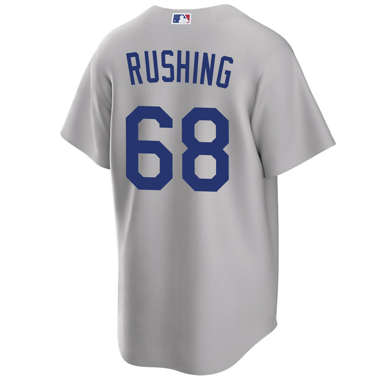 Dalton Rushing Los Angeles Dodgers Alternate 2025 Road World Series Jersey