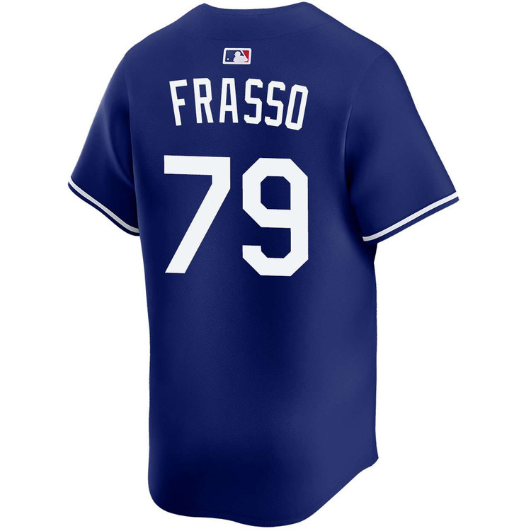 Nick Frasso Los Angeles Dodgers Alternate Royal Limited 2025 World Series Jersey