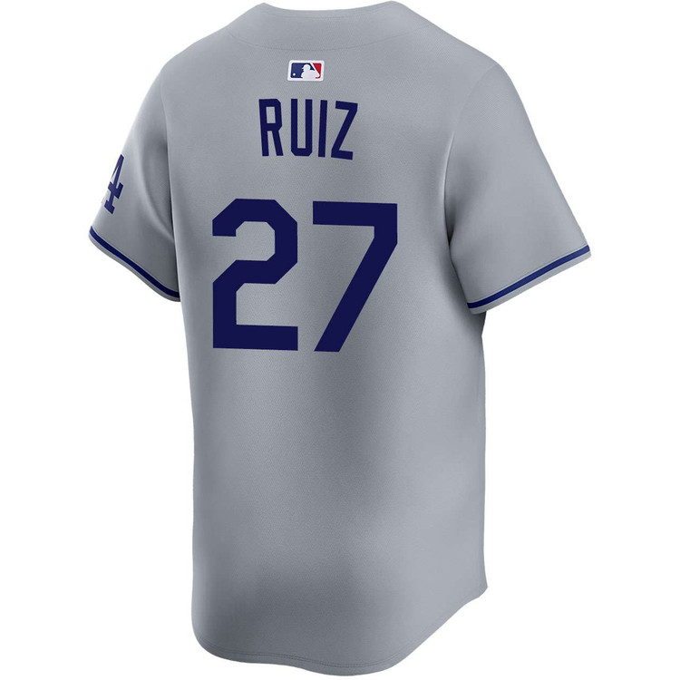 Esteury Ruiz Los Angeles Dodgers Road Limited 2025 World Series Jersey