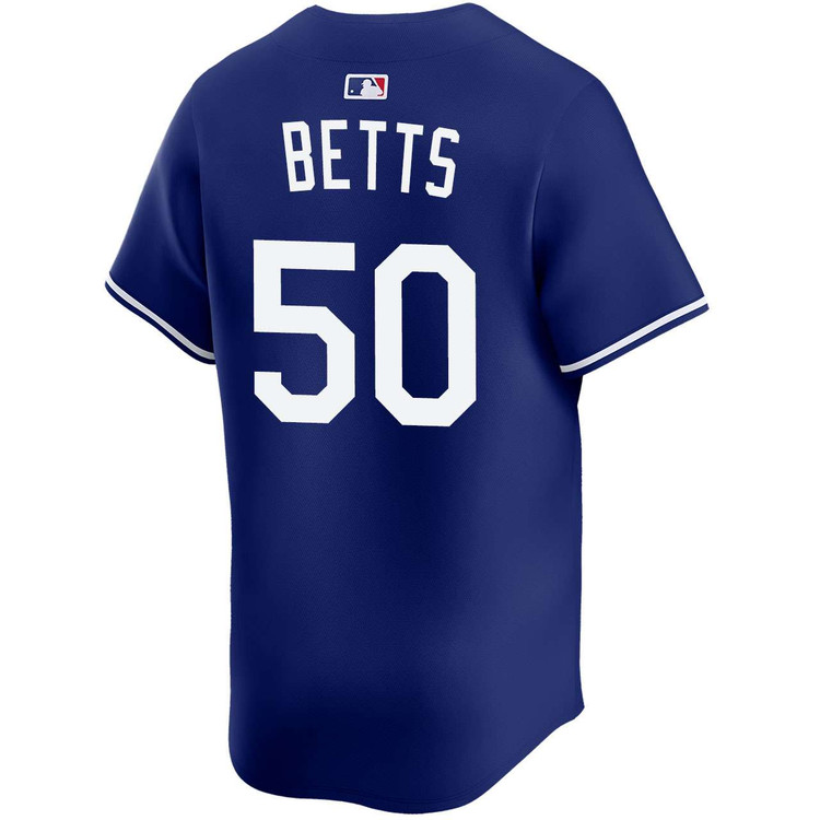 Mookie Betts Los Angeles Dodgers Alternate Royal Limited 2025 World Series Jersey