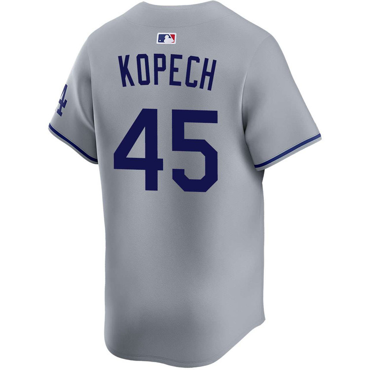 Michael Kopech Los Angeles Dodgers Road Limited 2025 World Series Jersey