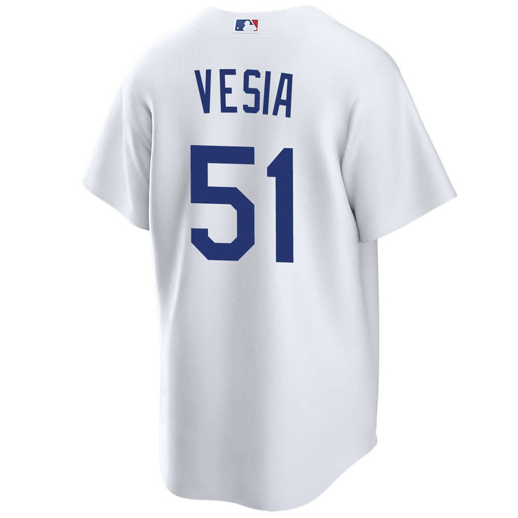 Alex Vesia Los Angeles Dodgers Youth Home 2025 World Series Jersey