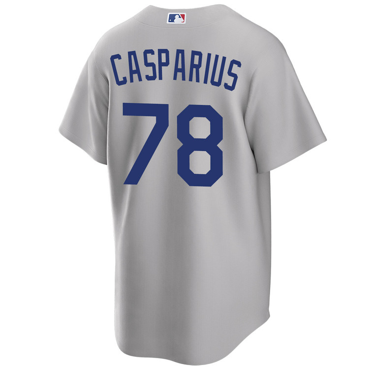 Ben Casparius Los Angeles Dodgers Alternate 2025 Road World Series Jersey