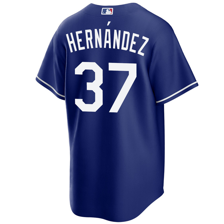 Teoscar Hernandez Los Angeles Dodgers Royal 2025 Alternate World Series Jersey