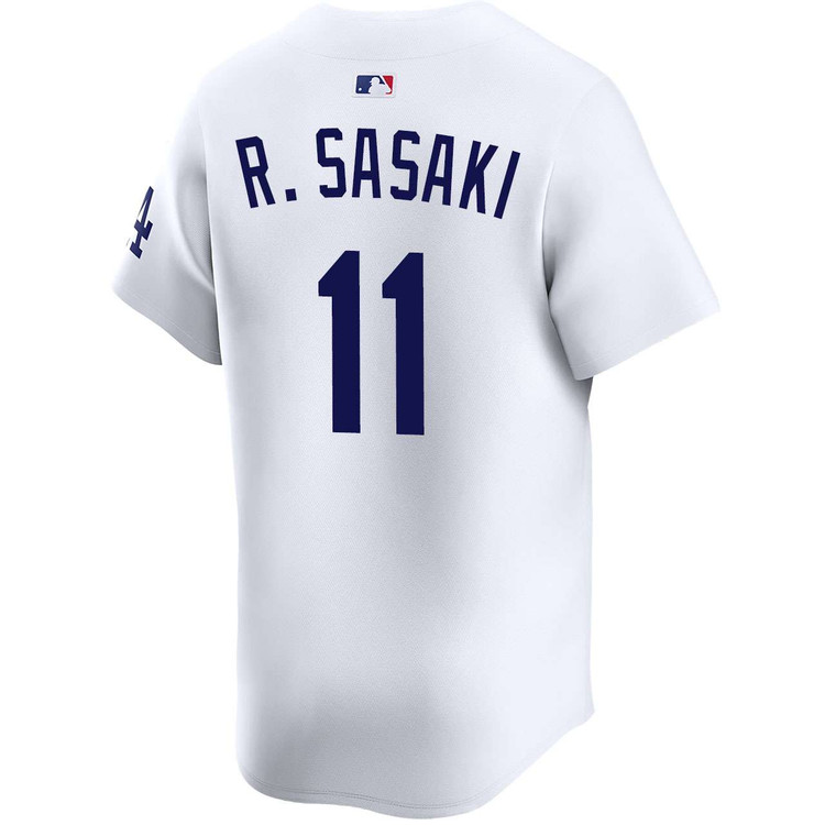 Roki Sasaki Los Angeles Dodgers Home Limited 2025 World Series Jersey