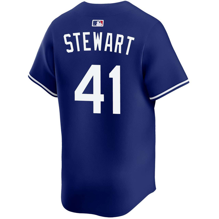 Brock Stewart Los Angeles Dodgers Alternate Royal Limited 2025 World Series Jersey