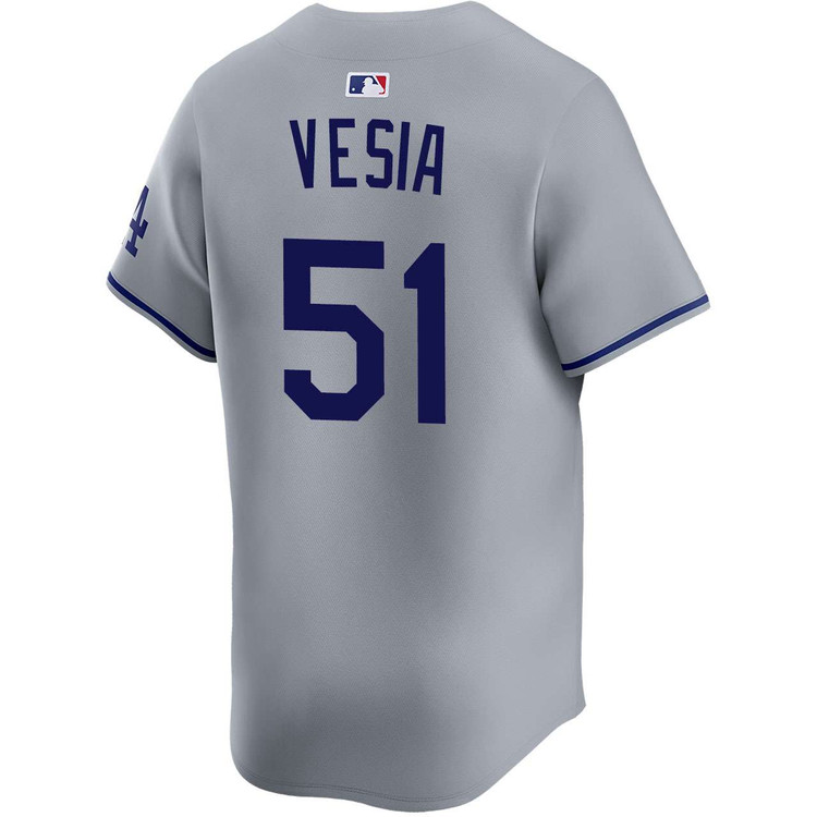 Alex Vesia Los Angeles Dodgers Road Limited 2025 World Series Jersey