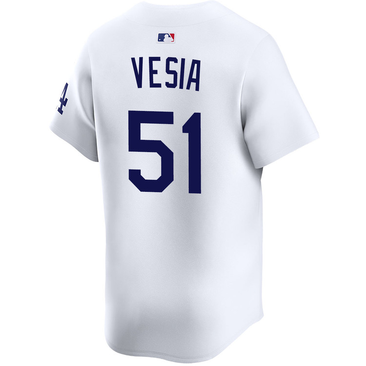 Alex Vesia Los Angeles Dodgers Home Limited 2025 World Series Jersey