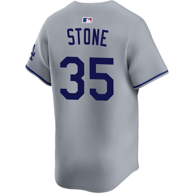 Gavin Stone Los Angeles Dodgers Road Limited 2025 World Series Jersey
