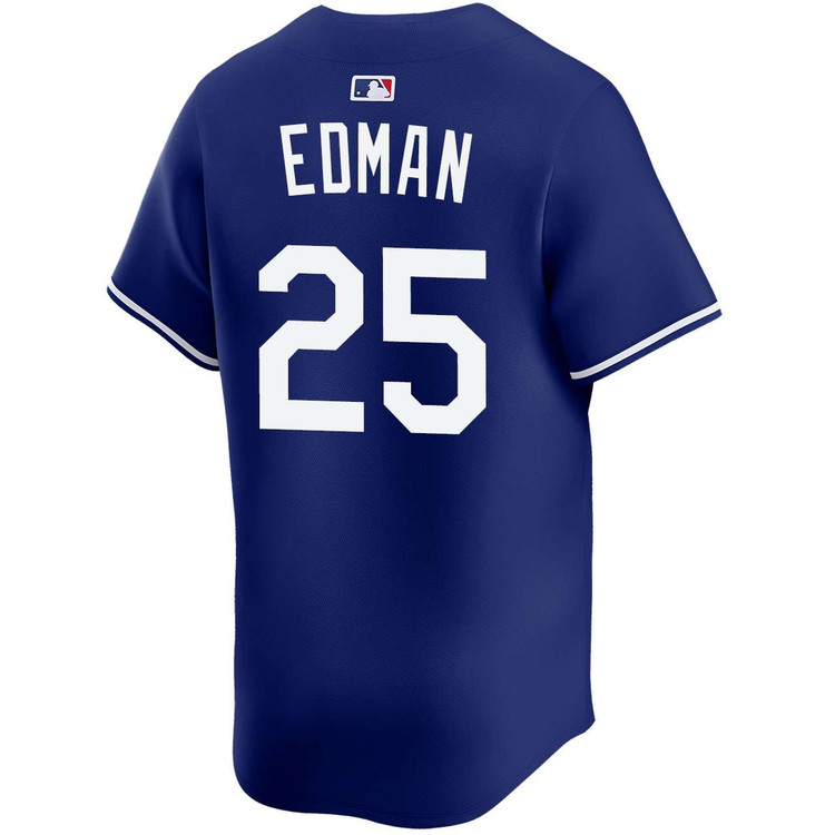 Tommy Edman Los Angeles Dodgers Alternate Royal Limited 2025 World Series Jersey