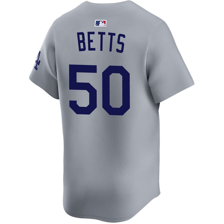 Mookie Betts Los Angeles Dodgers Alternate Road Limited 2025 World Series Jersey