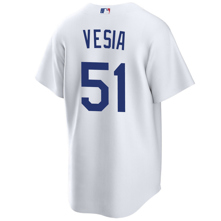 Alex Vesia Los Angeles Dodgers Home 2025 World Series Jersey