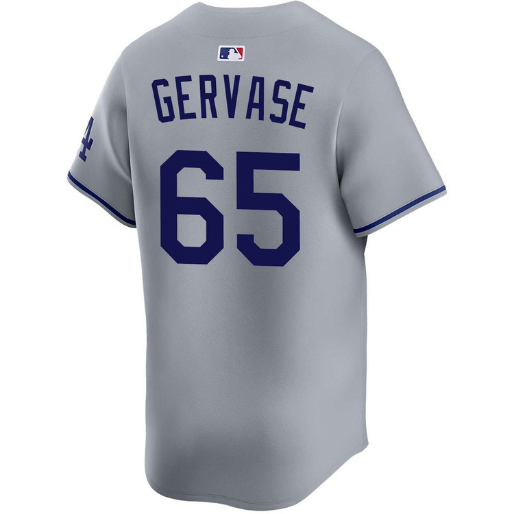 Paul Gervase Los Angeles Dodgers Road Limited 2025 World Series Jersey