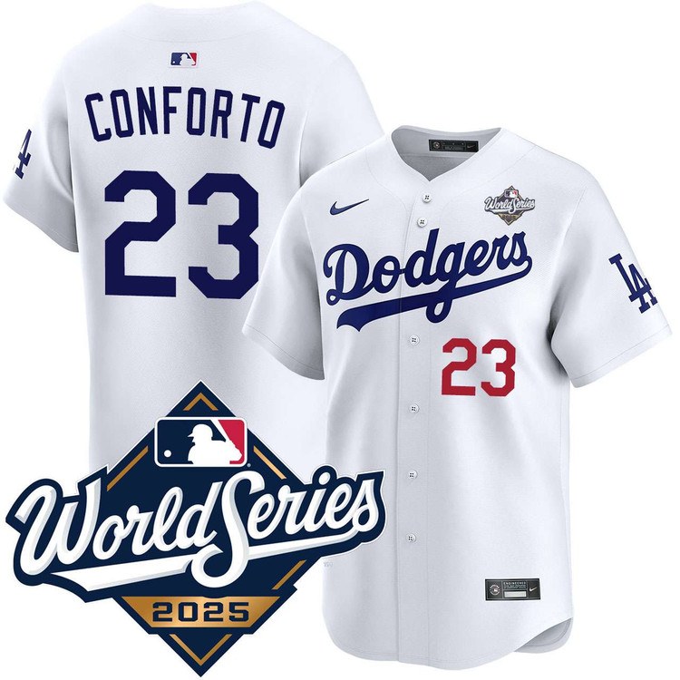 Michael Conforto Los Angeles Dodgers Home Limited 2025 World Series Jersey