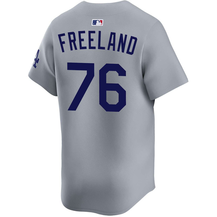 Alex Freeland Los Angeles Dodgers Alternate Road Limited 2025 World Series Jersey