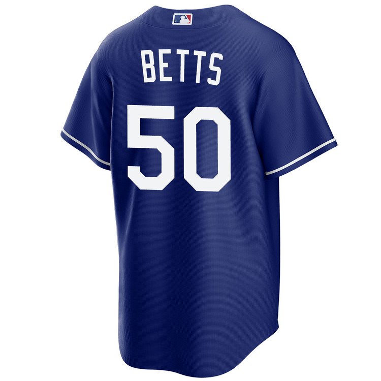 Mookie Betts Los Angeles Dodgers Royal 2025 Alternate World Series Jersey