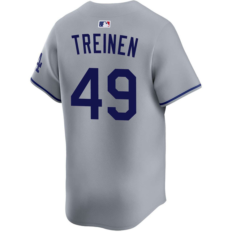 Blake Treinen Los Angeles Dodgers Road Limited 2025 World Series Jersey