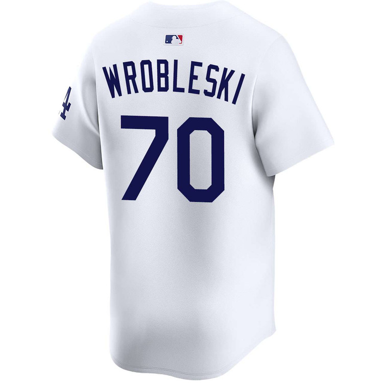 Justin Wrobleski Los Angeles Dodgers Home Limited 2025 World Series Jersey