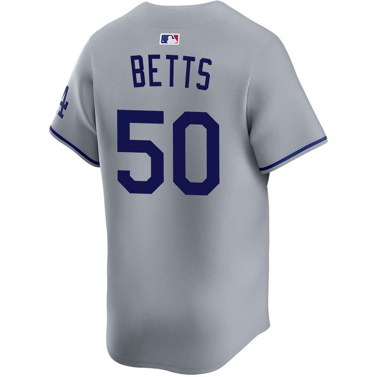 Mookie Betts Los Angeles Dodgers Road Limited 2025 World Series Jersey