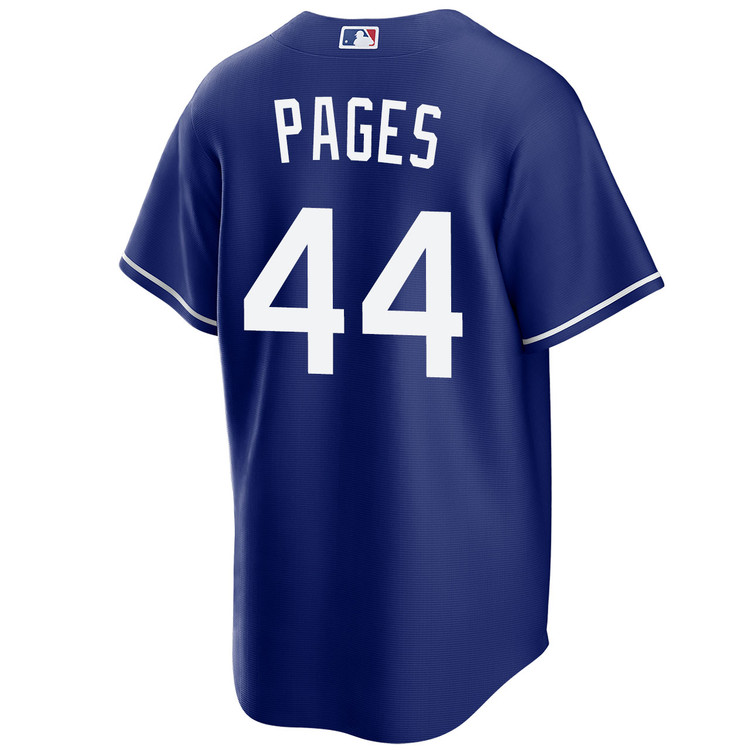 Andy Pages Los Angeles Dodgers Royal 2025 Alternate World Series Jersey