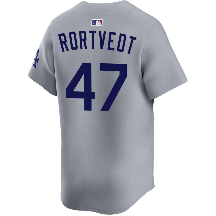 Ben Rortvedt Los Angeles Dodgers Alternate Road Limited 2025 World Series Jersey