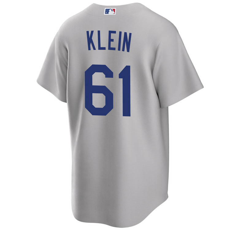 Will Klein Los Angeles Dodgers Alternate 2025 Road World Series Jersey