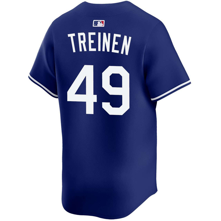 Blake Treinen Los Angeles Dodgers Alternate Royal Limited 2025 World Series Jersey