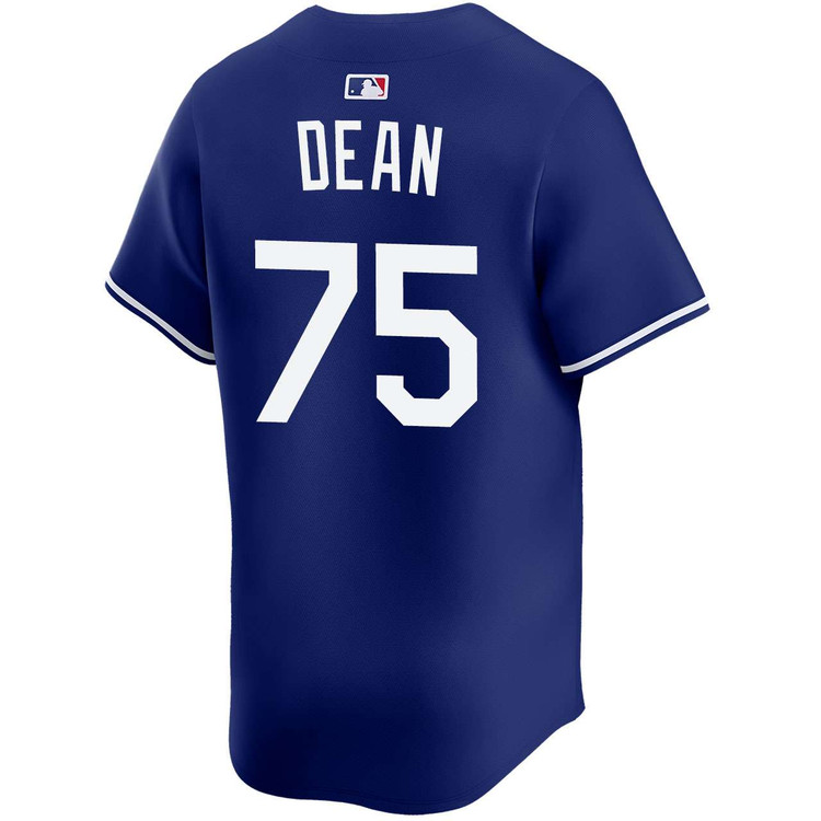 Justin Dean Los Angeles Dodgers Alternate Royal Limited 2025 World Series Jersey