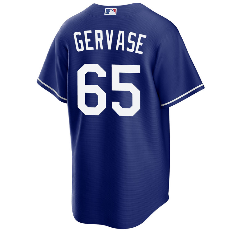 Paul Gervase Los Angeles Dodgers Royal 2025 Alternate World Series Jersey