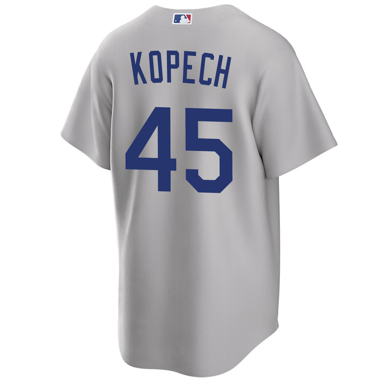 Michael Kopech Los Angeles Dodgers Alternate 2025 Road World Series Jersey