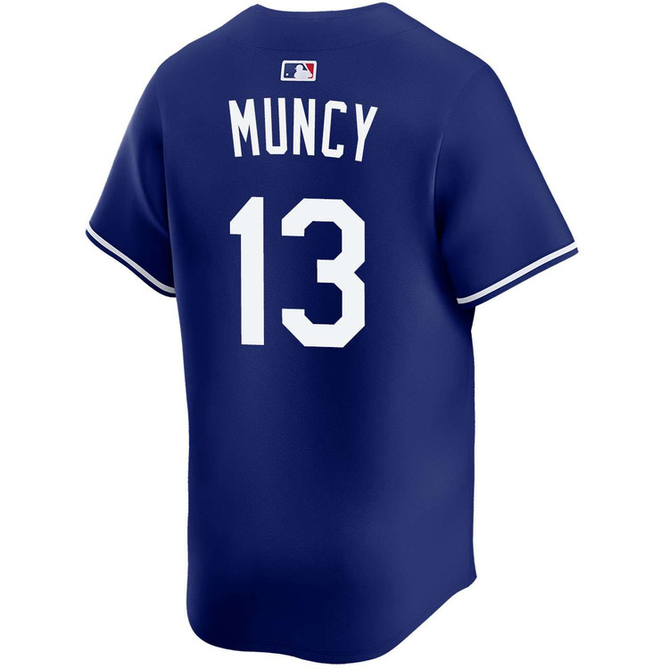 Max Muncy Los Angeles Dodgers Alternate Royal Limited 2025 World Series Jersey