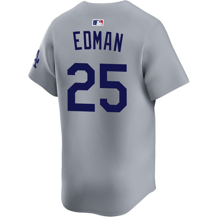 Tommy Edman Los Angeles Dodgers Alternate Road Limited 2025 World Series Jersey