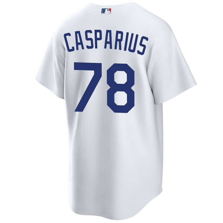 Ben Casparius Los Angeles Dodgers Youth Home 2025 World Series Jersey