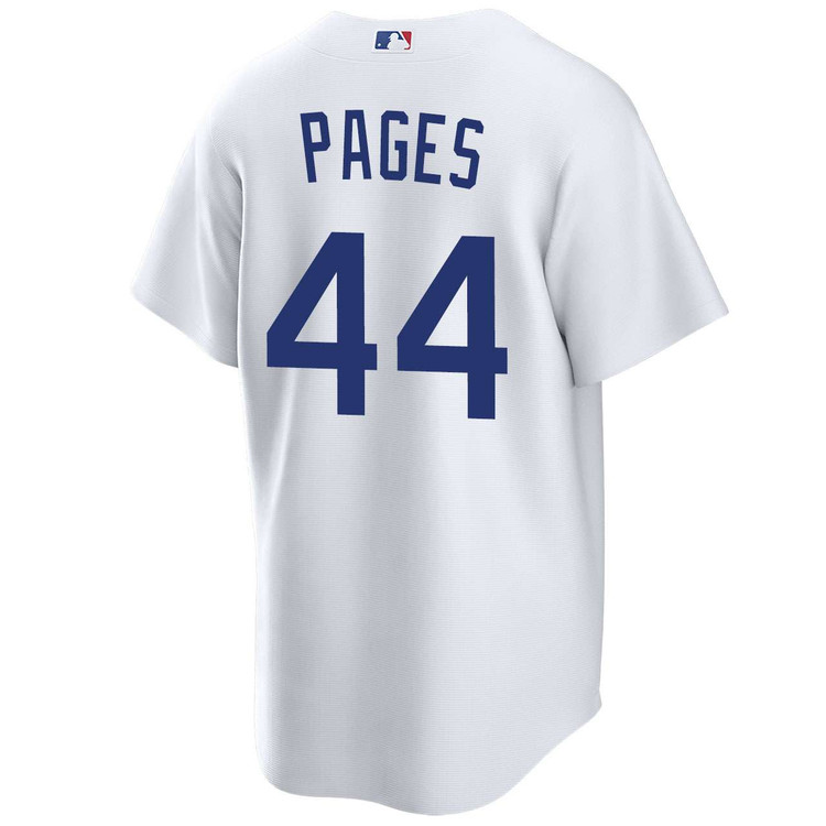 Andy Pages Los Angeles Dodgers Youth Home 2025 World Series Jersey