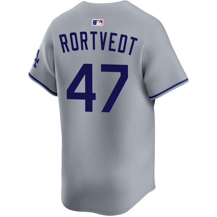 Ben Rortvedt Los Angeles Dodgers Road Limited 2025 World Series Jersey