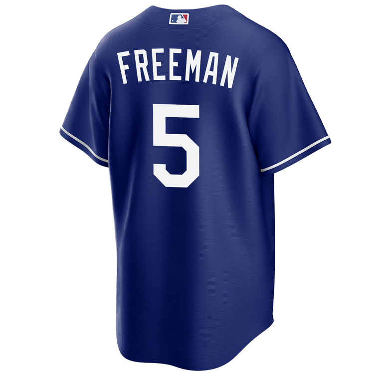 Freddie Freeman Los Angeles Dodgers Royal 2025 Alternate World Series Jersey