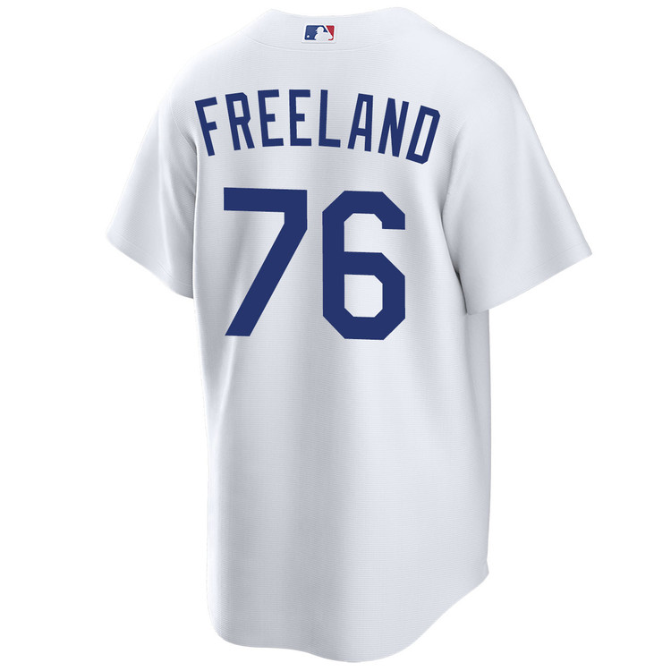 Alex Freeland Los Angeles Dodgers Home 2025 World Series Jersey