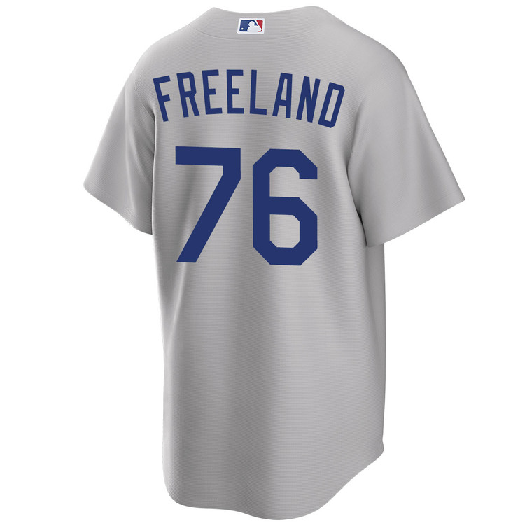 Alex Freeland Los Angeles Dodgers Alternate 2025 Road World Series Jersey