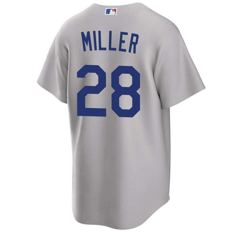 Bobby Miller Los Angeles Dodgers Alternate 2025 Road World Series Jersey
