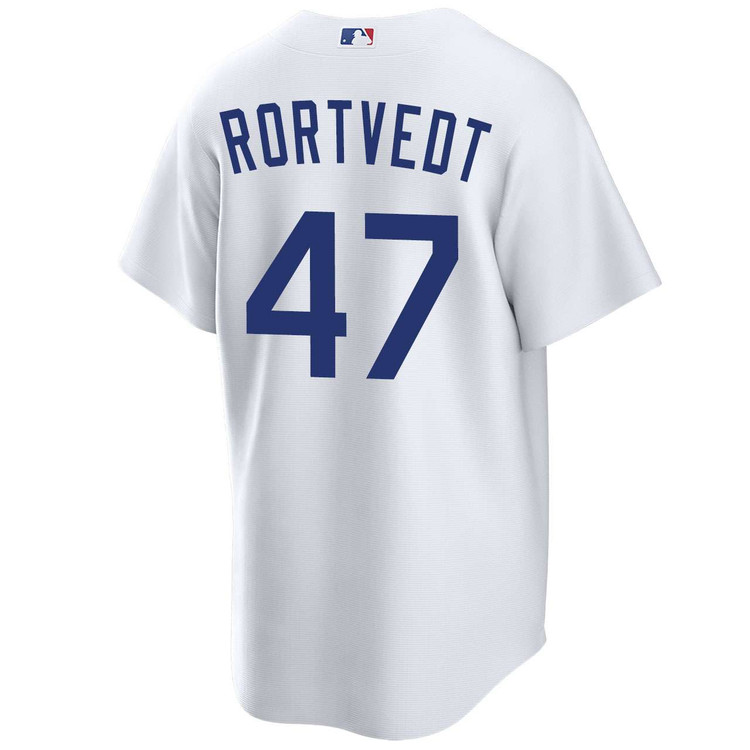 Ben Rortvedt Los Angeles Dodgers Youth Home 2025 World Series Jersey
