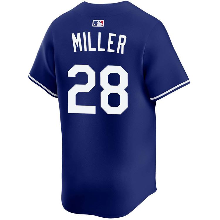 Bobby Miller Los Angeles Dodgers Alternate Royal Limited 2025 World Series Jersey