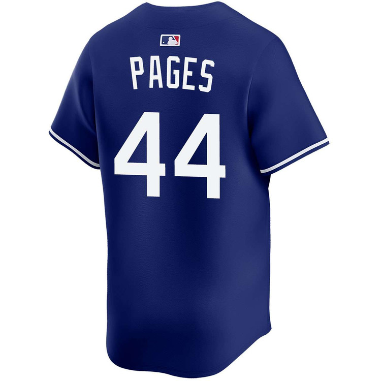 Andy Pages Los Angeles Dodgers Alternate Royal Limited 2025 World Series Jersey