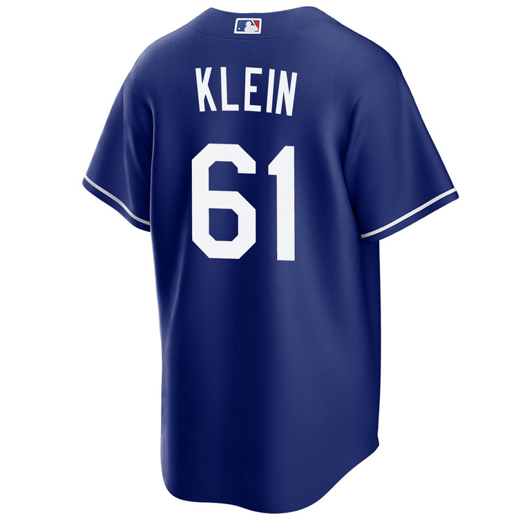 Will Klein Los Angeles Dodgers Royal 2025 Alternate World Series Jersey