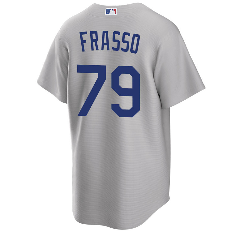 Nick Frasso Los Angeles Dodgers Alternate 2025 Road World Series Jersey